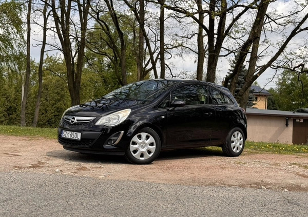 Opel Corsa cena 14999 przebieg: 141314, rok produkcji 2011 z Zabrze małe 154